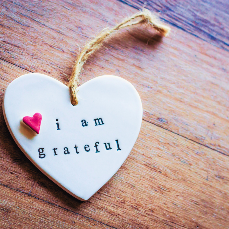 I am grateful