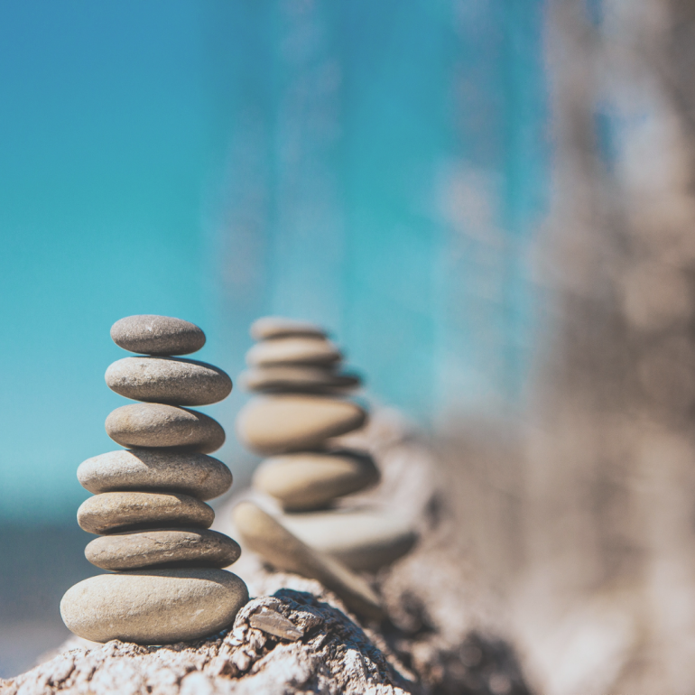 two cairns