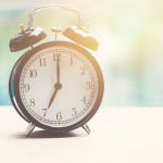 image of vintage alarm clock